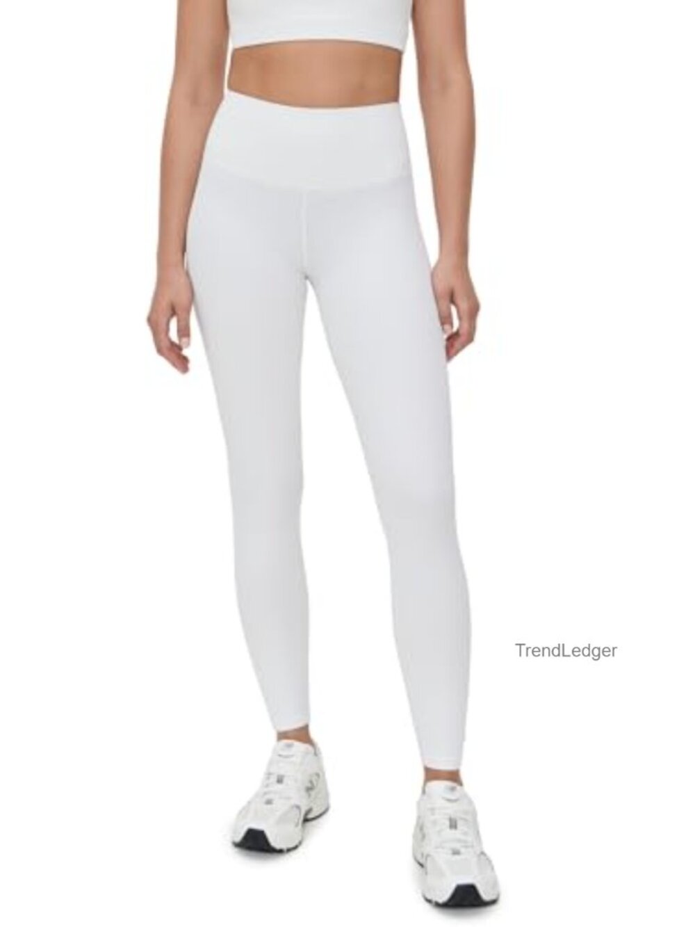 Airweight Rib High Waist 7/8 Leggings Nylon Spandex Gym Yoga Activewear